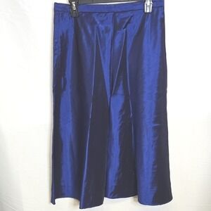 David's Bridal Formal A-line Skirt, Navy Blue, Women's Size‎ 12